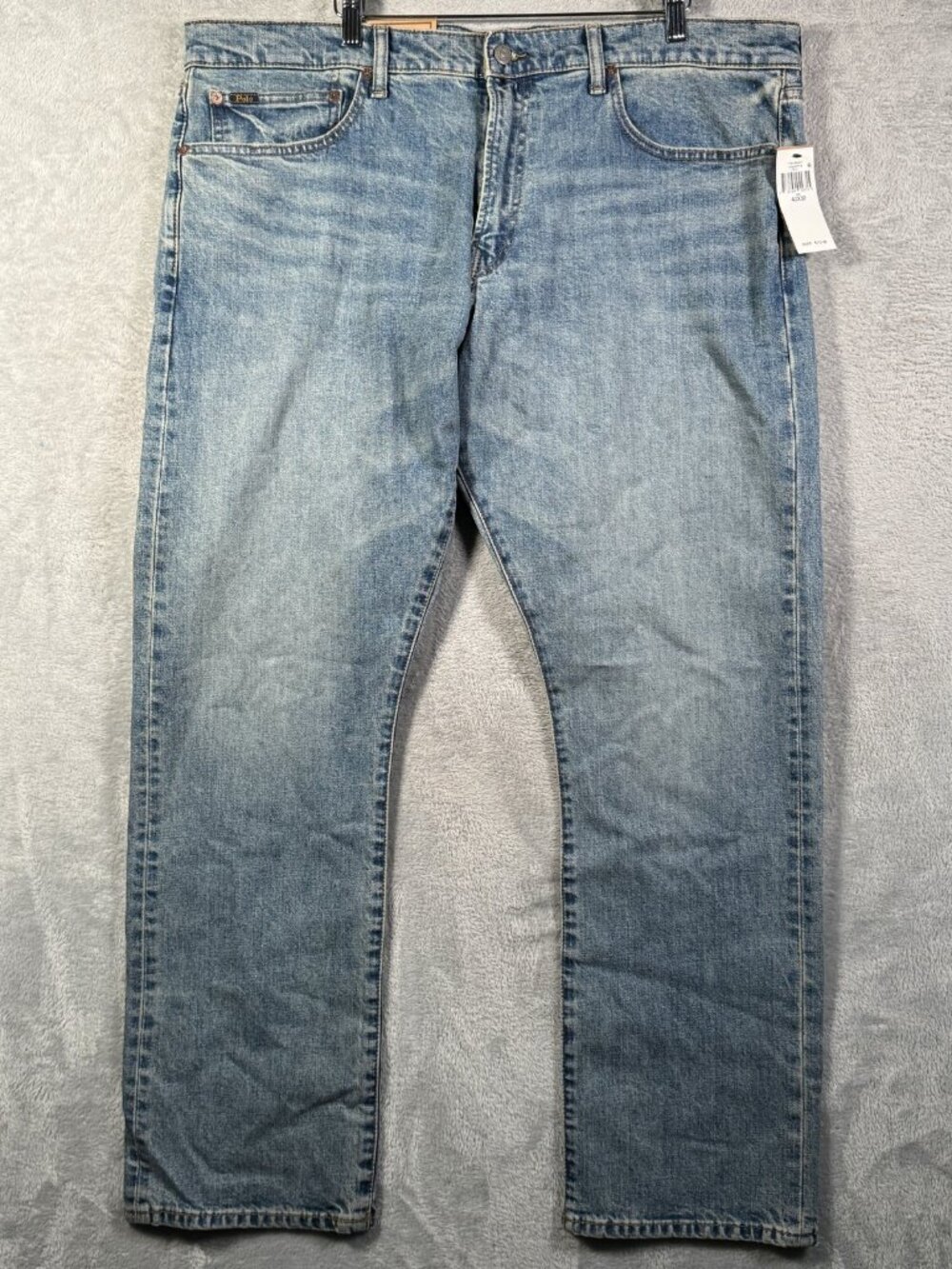 Polo Ralph Lauren Jeans Mens 40x32 Blue Varick Slim Straight Low Stretch $125